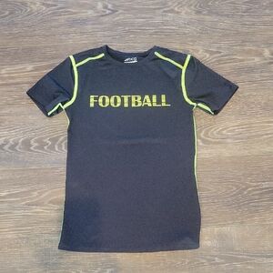 Boy LARGE Compression Football Tee By Bcg